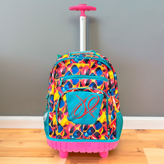 Mochila 17” C/Ruedas Delta Estampada Surtido - Niña - Delta - Titan.com.pa - 2150109263818