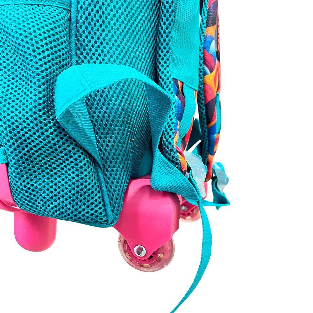 Mochila 17” C/Ruedas Delta Estampada Surtido - Niña - Delta - Titan.com.pa - 2150109263818
