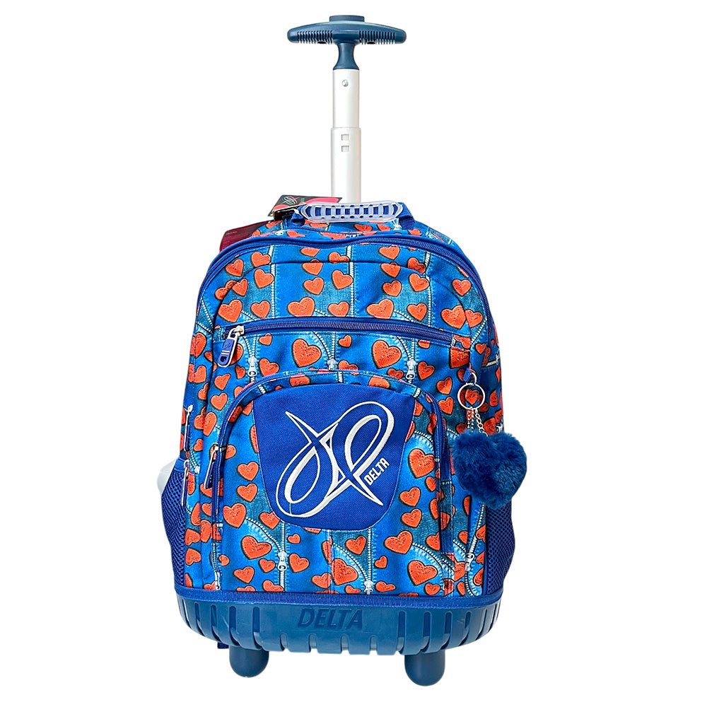 Mochila 17” C/Ruedas Delta Estampada Surtido - Niña - Delta - Titan.com.pa - 2150109263818