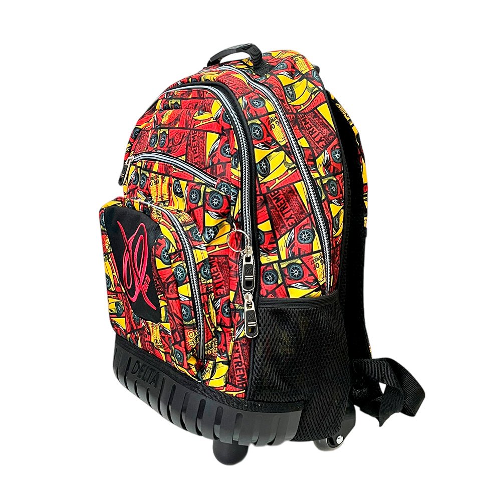 Mochila 17” C/Ruedas Deltas Estampado Surtido - Niño - Delta - Titan.com.pa - 2150109263498