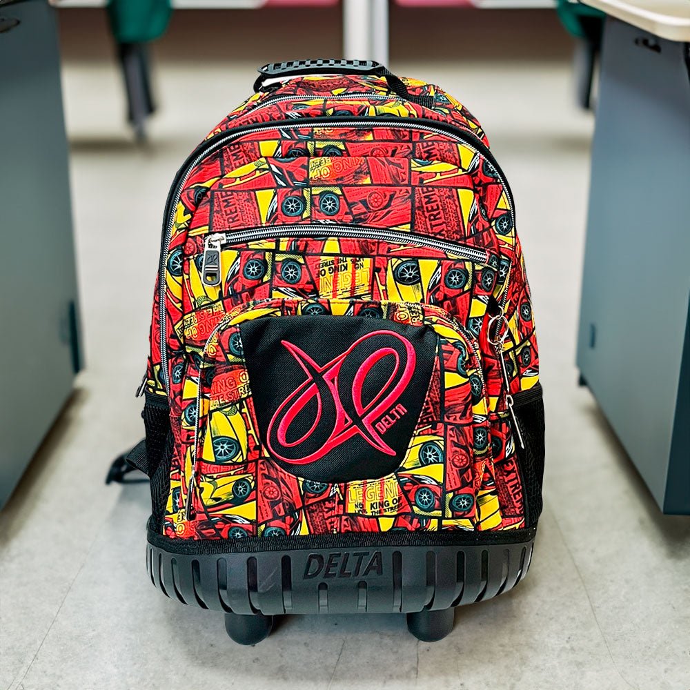 Mochila 17” C/Ruedas Deltas Estampado Surtido - Niño - Delta - Titan.com.pa - 2150109263498