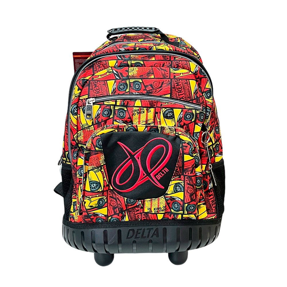 Mochila 17” C/Ruedas Deltas Estampado Surtido - Niño - Delta - Titan.com.pa - 2150109263498
