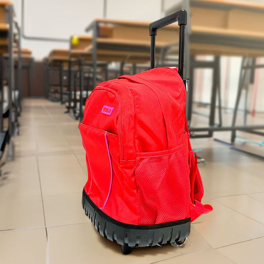 Mochila 17” C/Ruedas Yolo Colores Liso - Surtidos/Niña - Yolo - Titan.com.pa - 7850790347525