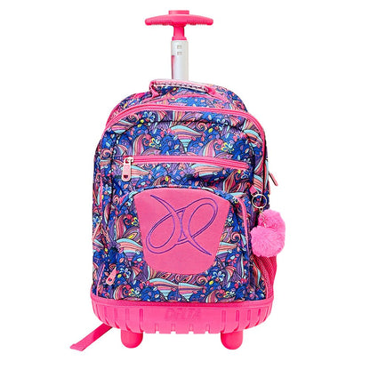 Mochila Con Ruedas Delta / 17" / Estampada / Niña / Surtido - Delta - Titan.com.pa - 7450121053509