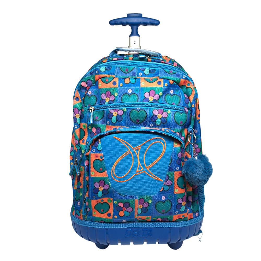 Mochila Con Ruedas Delta Estampado 17" - Surtido