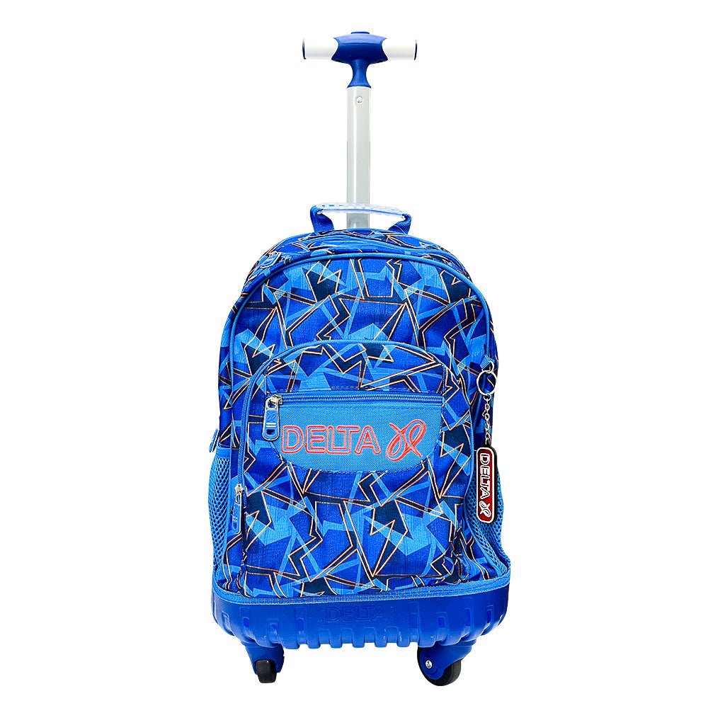 Mochila Con Ruedas Delta / 17" / Para Niño / Estampada Geométrico / Surtido - Delta - Titan.com.pa - 7450121125923