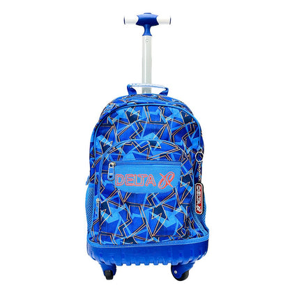 Mochila Con Ruedas Delta / 17" / Para Niño / Estampada Geométrico / Surtido - Delta - Titan.com.pa - 7450121125923