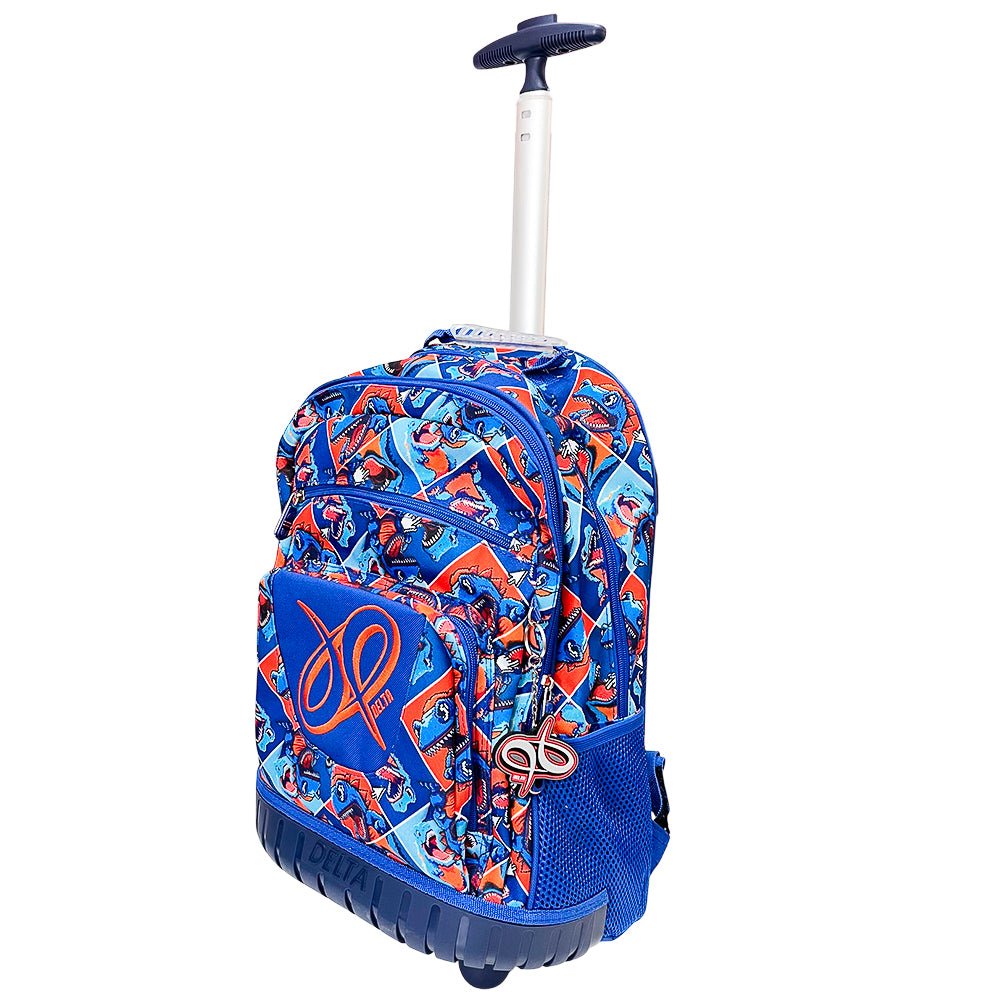 Mochila Con Ruedas Delta / 17" / Para Niño / Estampada Speed Racer - Dino / Surtido - Delta - Titan.com.pa - 7450121065427