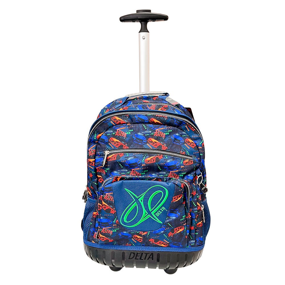 Mochila Con Ruedas Delta / 17" / Para Niño / Estampada Speed Racer - Dino / Surtido - Delta - Titan.com.pa - 7450121065427