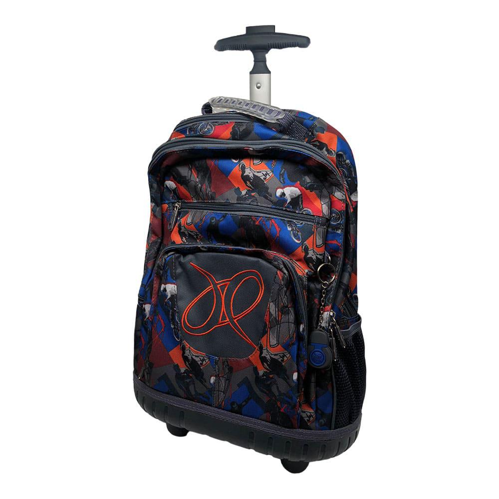 Mochila Con Ruedas Delta Estampado 17" - Surtido