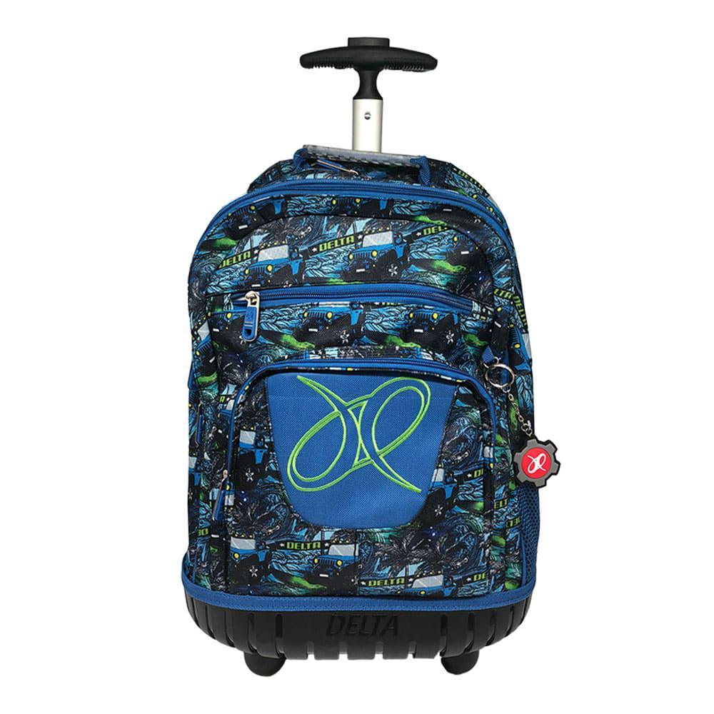 Mochila Con Ruedas Delta Estampado 17" - Surtido