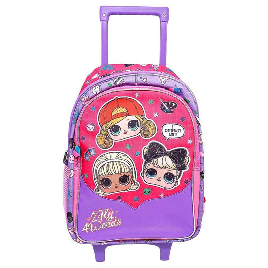 Mochila Con Ruedas Lol Friends Star 17"