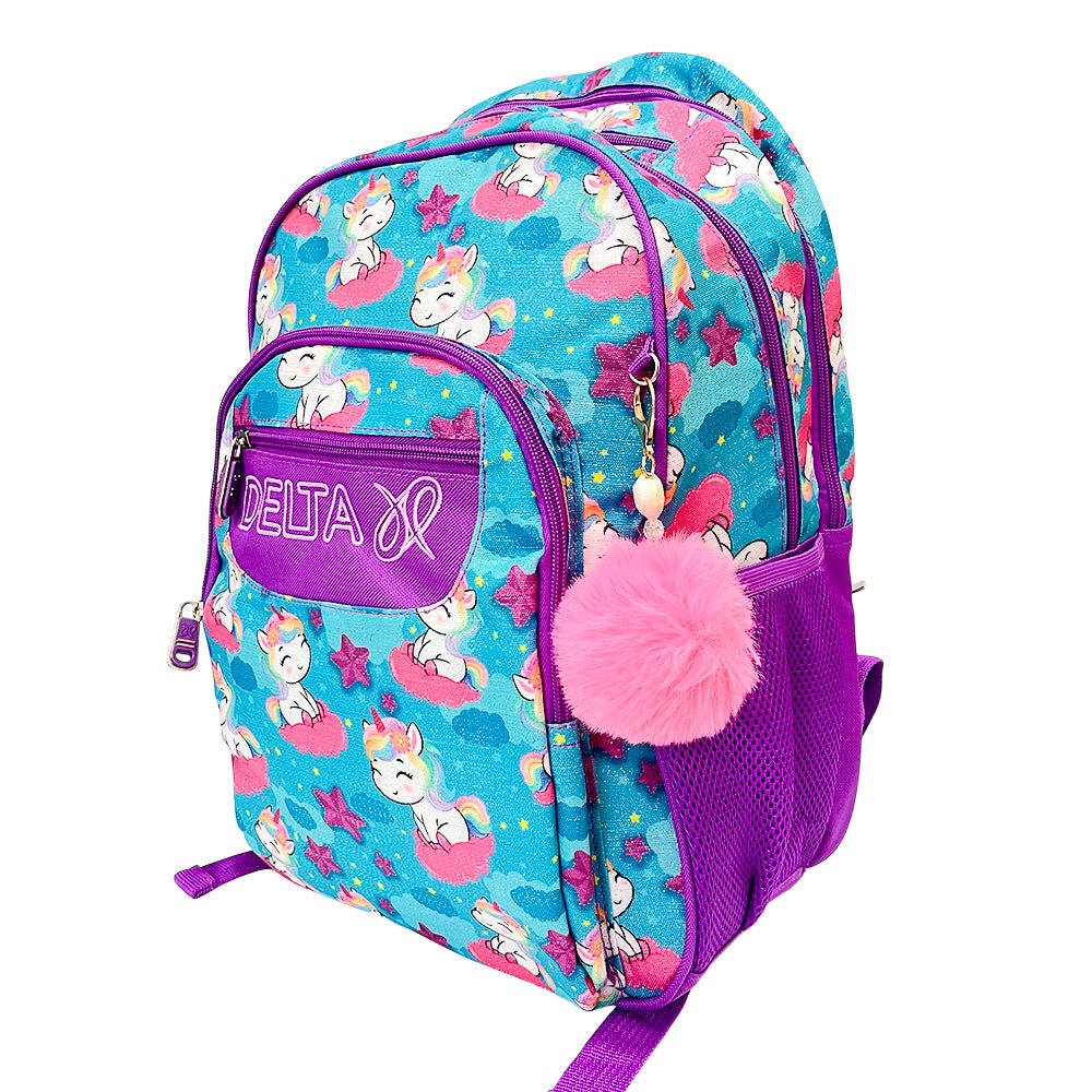 Mochila Delta 17" / Estampado Mágico / Para Niña / Surtido - Delta - Titan.com.pa - 7450219010865