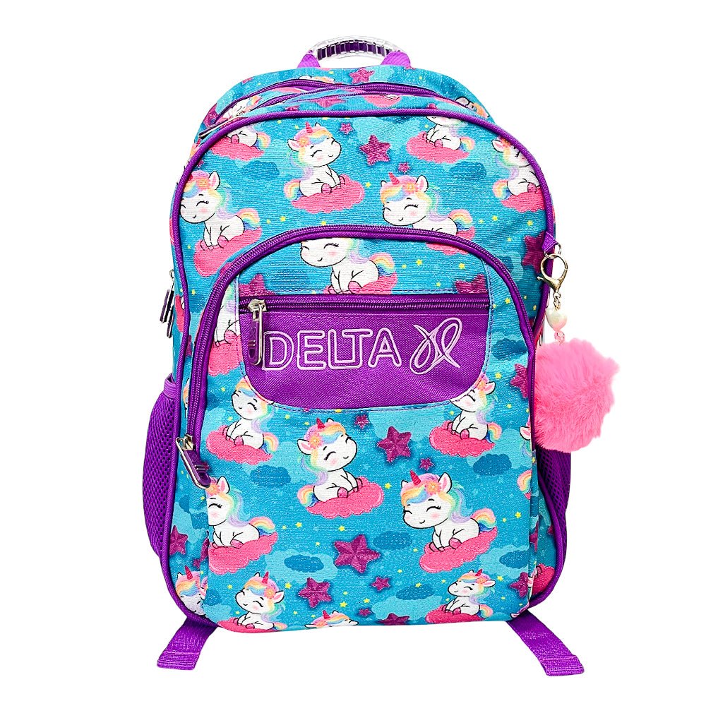 Mochila Delta 17" / Estampado Mágico / Para Niña / Surtido - Delta - Titan.com.pa - 7450219010865
