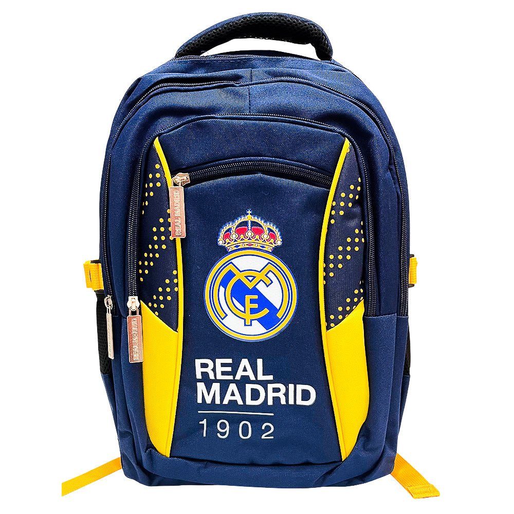 Mochila Escolar 16” Real Madrid 1902/Azul/Amarillo - Real Madrid - Titan.com.pa - 7450200259129