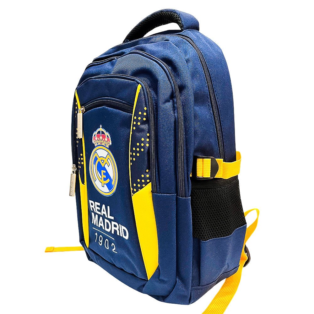 Mochila Escolar 16” Real Madrid 1902/Azul/Amarillo - Real Madrid - Titan.com.pa - 7450200259129