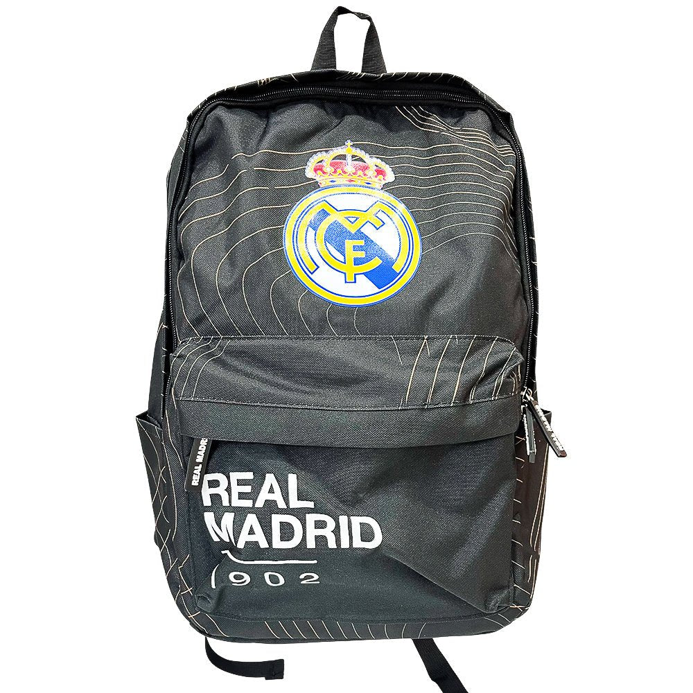 Mochila Escolar 16” Real Madrid/Negro - Real Madrid - Titan.com.pa - 7450200259198
