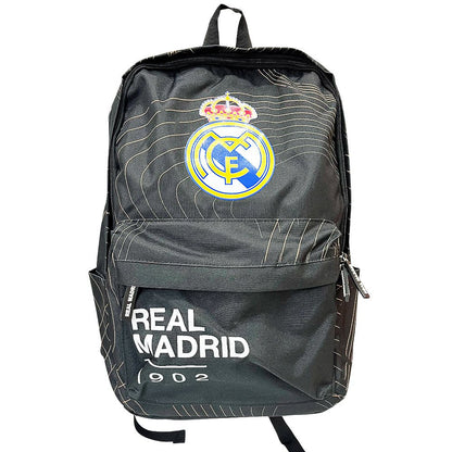 Mochila Escolar 16” Real Madrid/Negro - Real Madrid - Titan.com.pa - 7450200259198