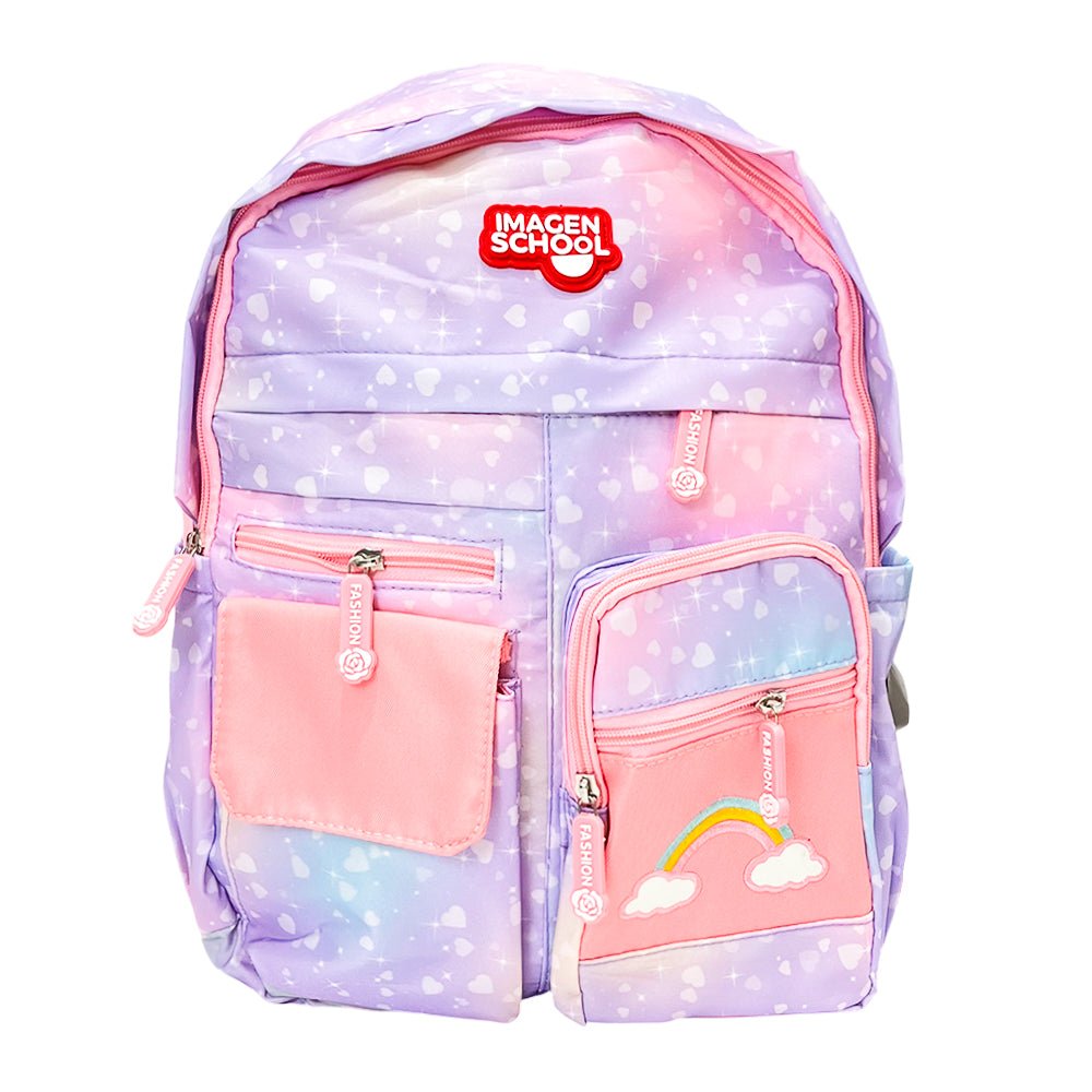 Mochila Escolar 17" Imagen School / Estampada / Para Niña - Imagen School - Titan.com.pa - 2100000081042