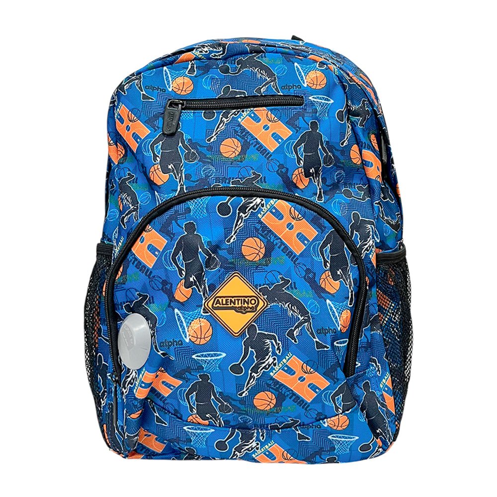 Mochila Escolar Alentino / Basketball Niño / 17” - Alentino - Titan.com.pa - 4894300047089