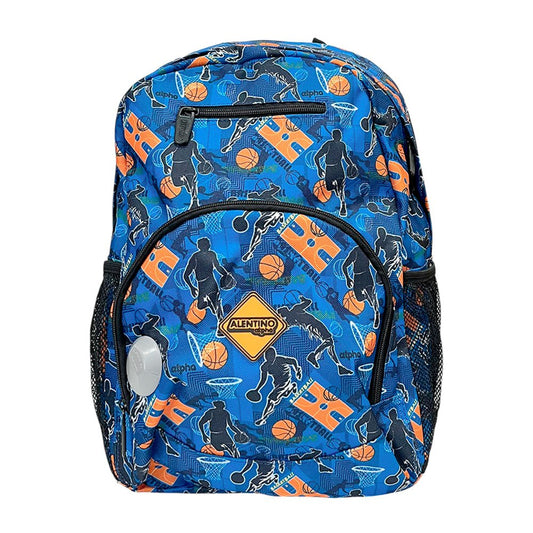 Mochila Escolar Alentino / Basketball Niño / 17” - Alentino - Titan.com.pa - 4894300047089
