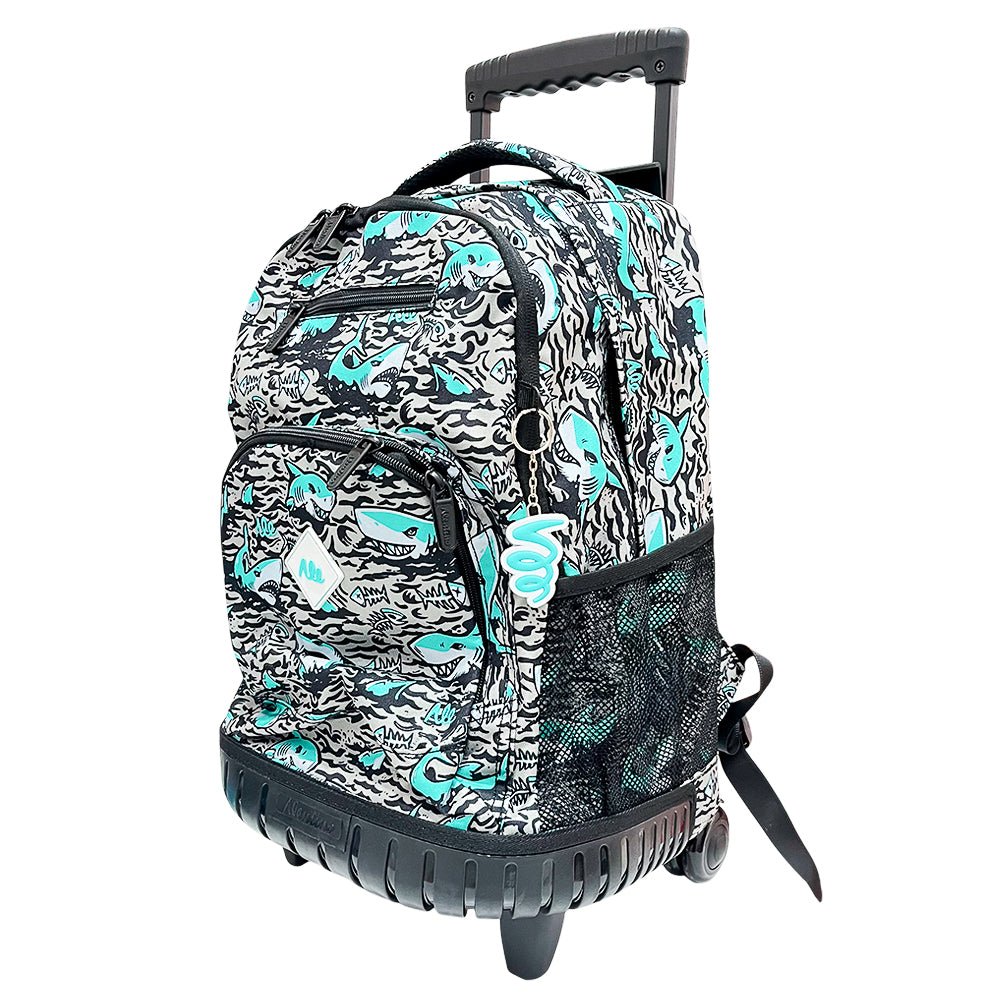 Mochila Escolar Alentino con Ruedas / Shark Attack / 18" - Alentino - Titan.com.pa - 4894300065861