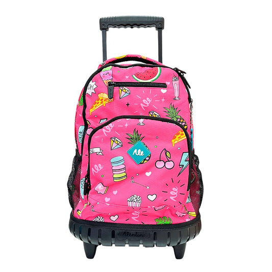 Mochila Escolar Alentino con Ruedas / Tuti / 18" - Alentino - Titan.com.pa - 4894300046631