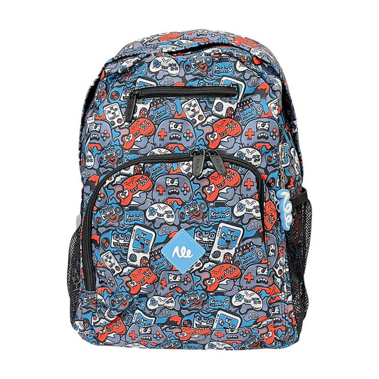 Mochila Escolar Alentino / Game Over / 17” - Alentino - Titan.com.pa - 4894300065793