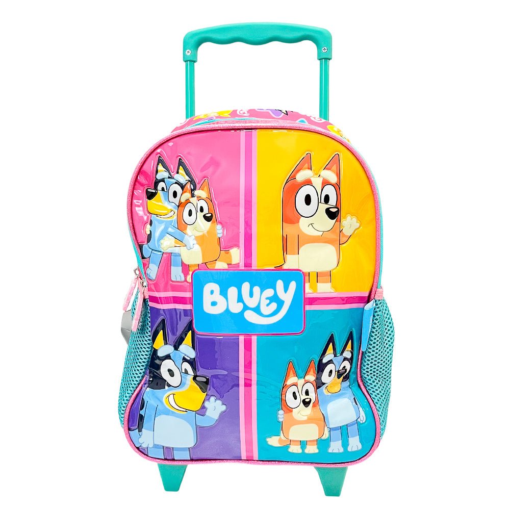 Mochila Escolar Bluey c/Ruedas / Niña 14" - Bluey - Titan.com.pa - 7450217085179