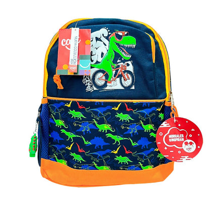 Mochila Escolar Capi Kids / Dino Bike / 16” - Capi Kids - Titan.com.pa - 7591525173599