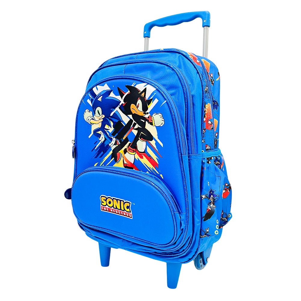 Mochila Escolar con Ruedas Sonic the Hedgehog / 16” - Sonic - Titan.com.pa - 7453119306687