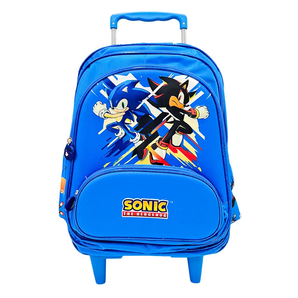 Mochila Escolar con Ruedas Sonic the Hedgehog / 16” - Sonic - Titan.com.pa - 7453119306687