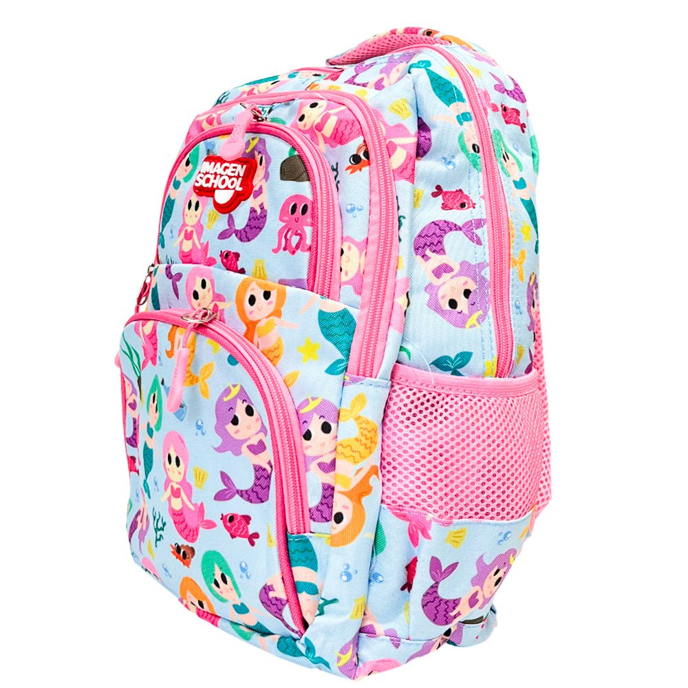 Mochila Escolar Imagen School / Preescolar 14.5” / Niña / – Surtida - Imagen School - Titan.com.pa - 2100001392765