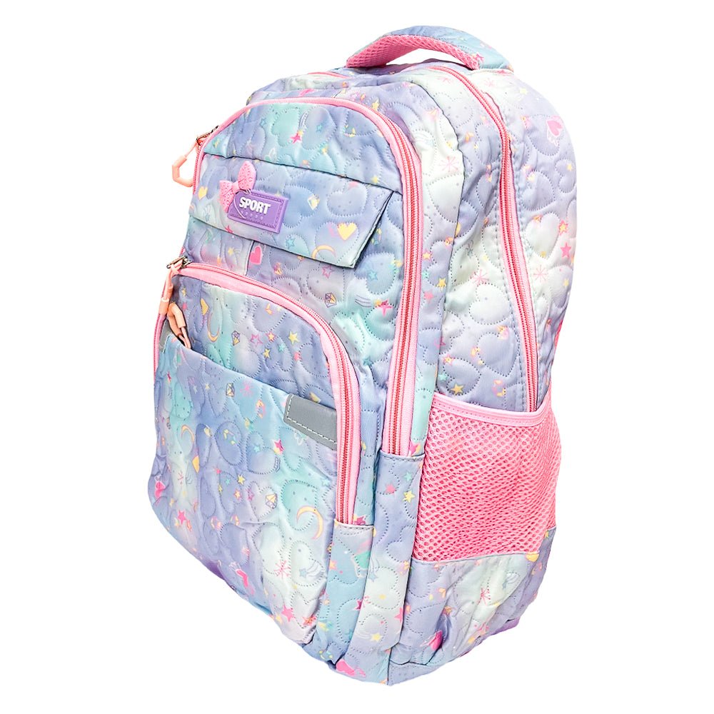 Mochila Escolar Infantil 17" Imagen School / Estampada / Para Niña - Imagen School - Titan.com.pa - 2100000355815