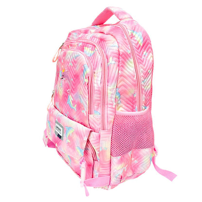Mochila Escolar Infantil 17" Imagen School / Estampado Rosa / Para Niña - Imagen School - Titan.com.pa - 2100000896530