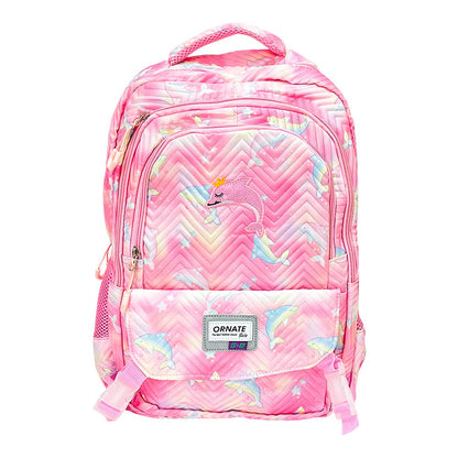 Mochila Escolar Infantil 17" Imagen School / Estampado Rosa / Para Niña - Imagen School - Titan.com.pa - 2100000896530