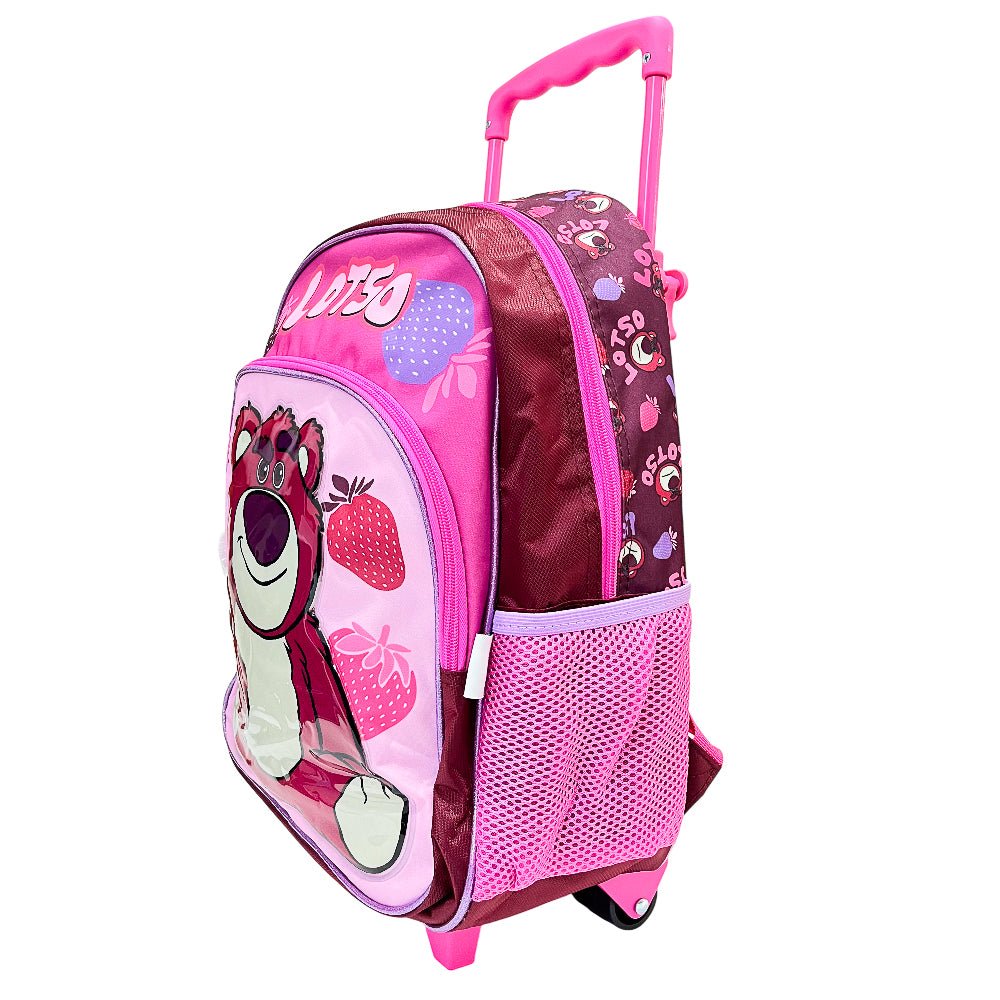 Mochila Escolar Lotso con Ruedas 16" - Toy Story - Titan.com.pa - 7450217123222