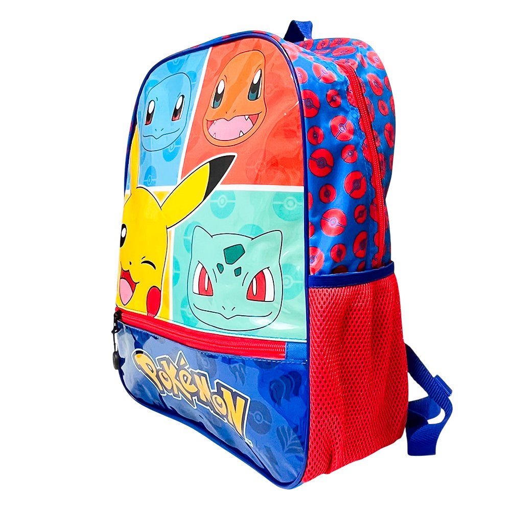 Mochila Escolar Pokémon / Col B / 16" - Pokemon - Titan.com.pa - 7506651006635