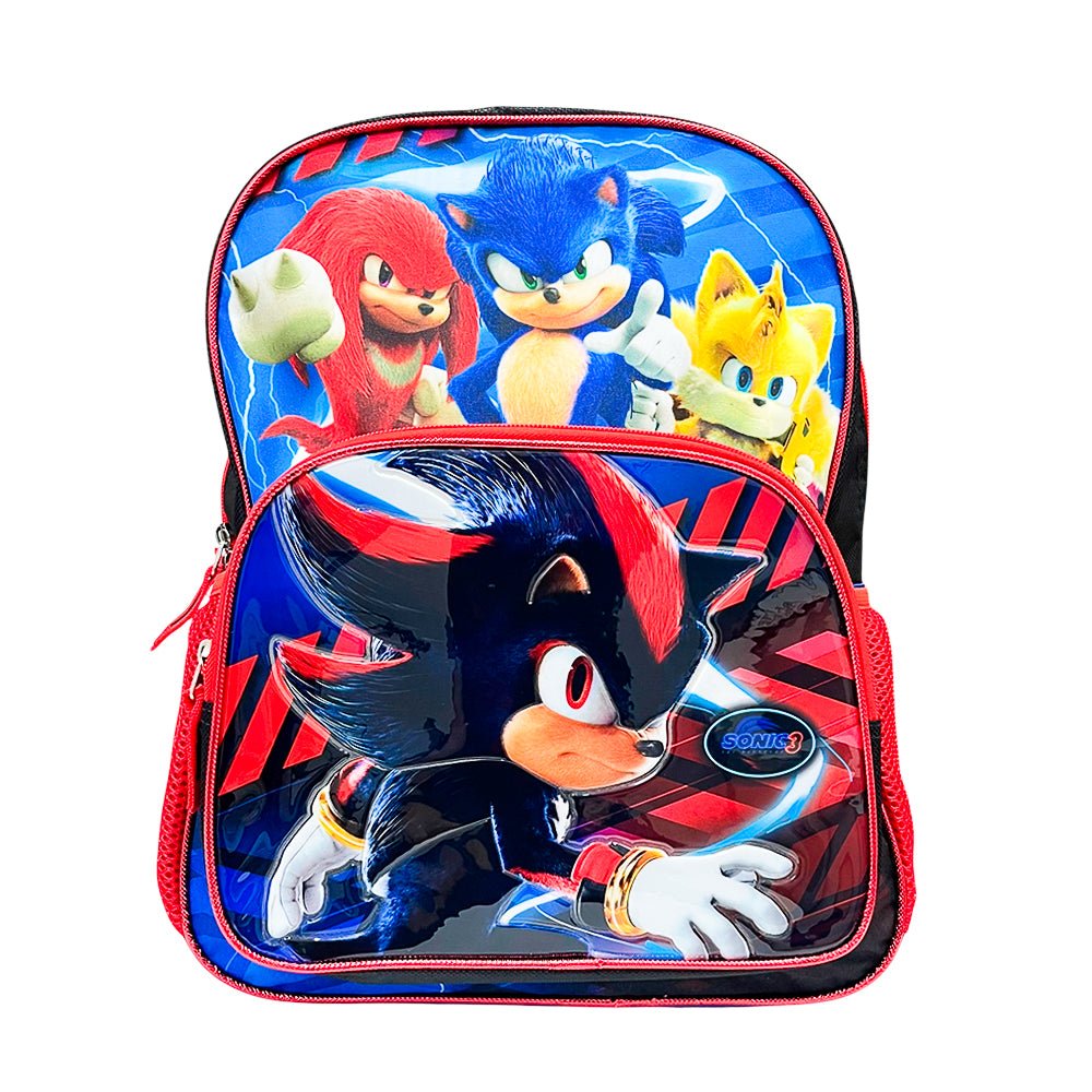 Mochila Escolar Sonic – The Sonic 3 / 16” - Sonic - Titan.com.pa - 7450217057282