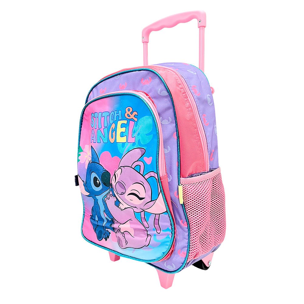 Mochila Escolar Stitch / Pouch c/Ruedas 16" - Stitch - Titan.com.pa - 7450217199258