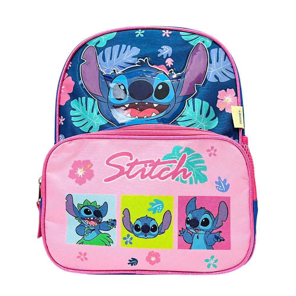 Mochila Escolar Stitch PVC 12" - Stitch - Titan.com.pa - 7450217084721