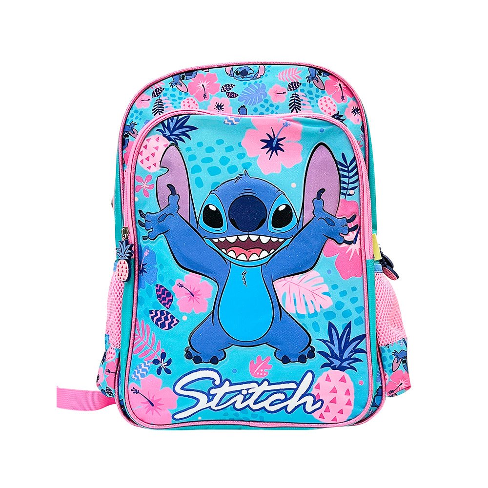 Mochila Escolar Stitch / Sand Print 16" - Stitch - Titan.com.pa - 7450217056988