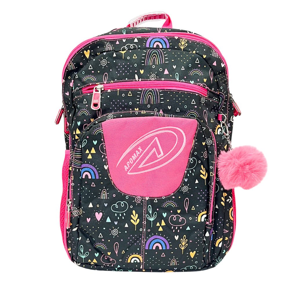 Mochila Estampada 17" Apomax Para Niña / Surtido - Apomax - Titan.com.pa - 7450121015828