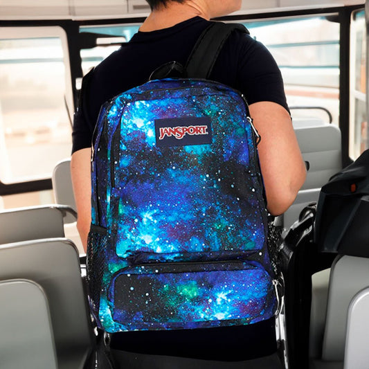 Mochila Jansport Doubleton Cyberspace Galaxy - Jansport - Titan.com.pa - 196009856714