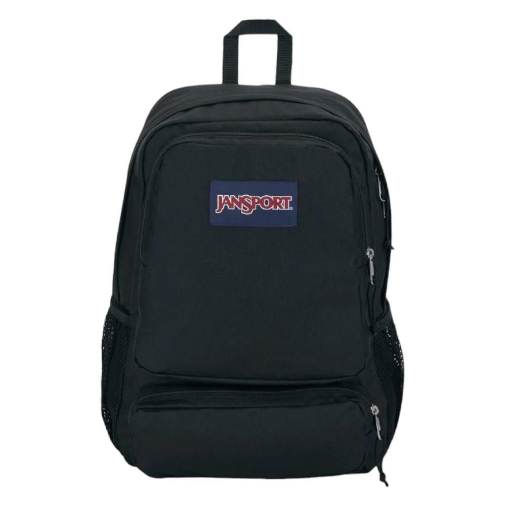 MJ Mochila Jansport Doubleton Negra | Titan.com.pa