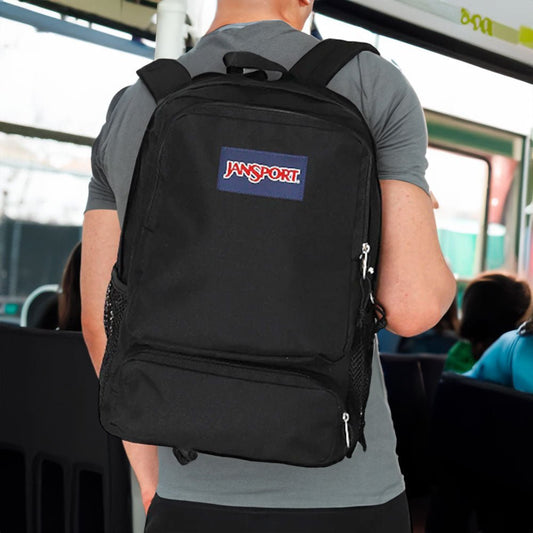 Mochila Jansport Doubleton Negra - Jansport - Titan.com.pa - 196009856745