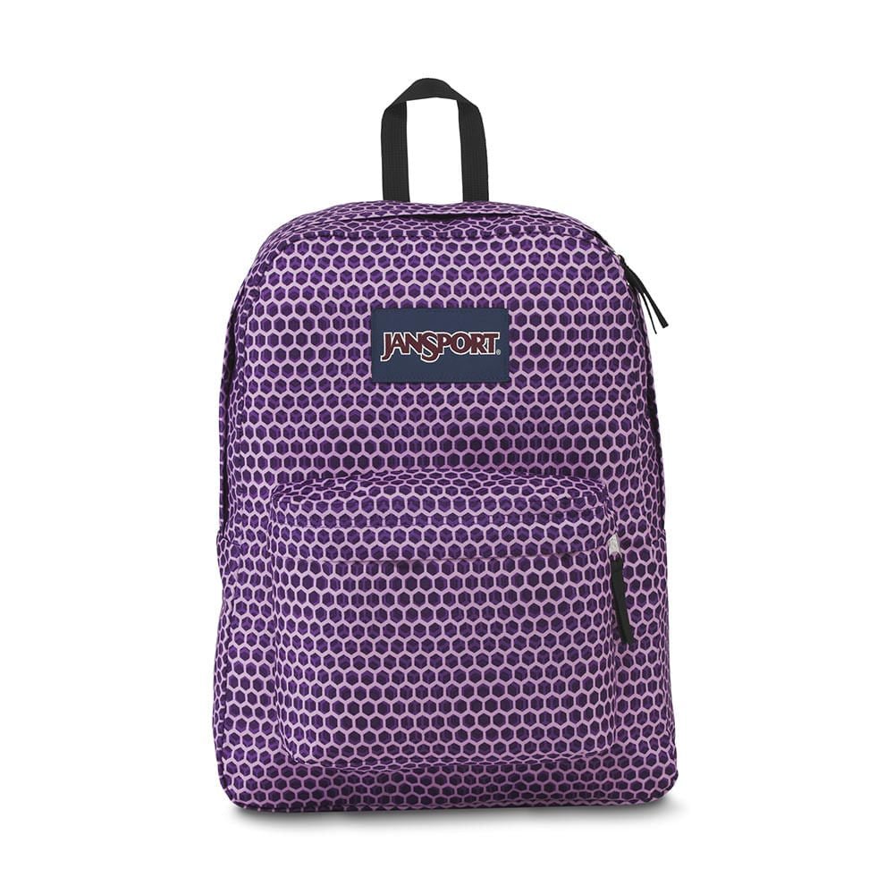 Mochila Jansport Superbreak Urban Optic Purple