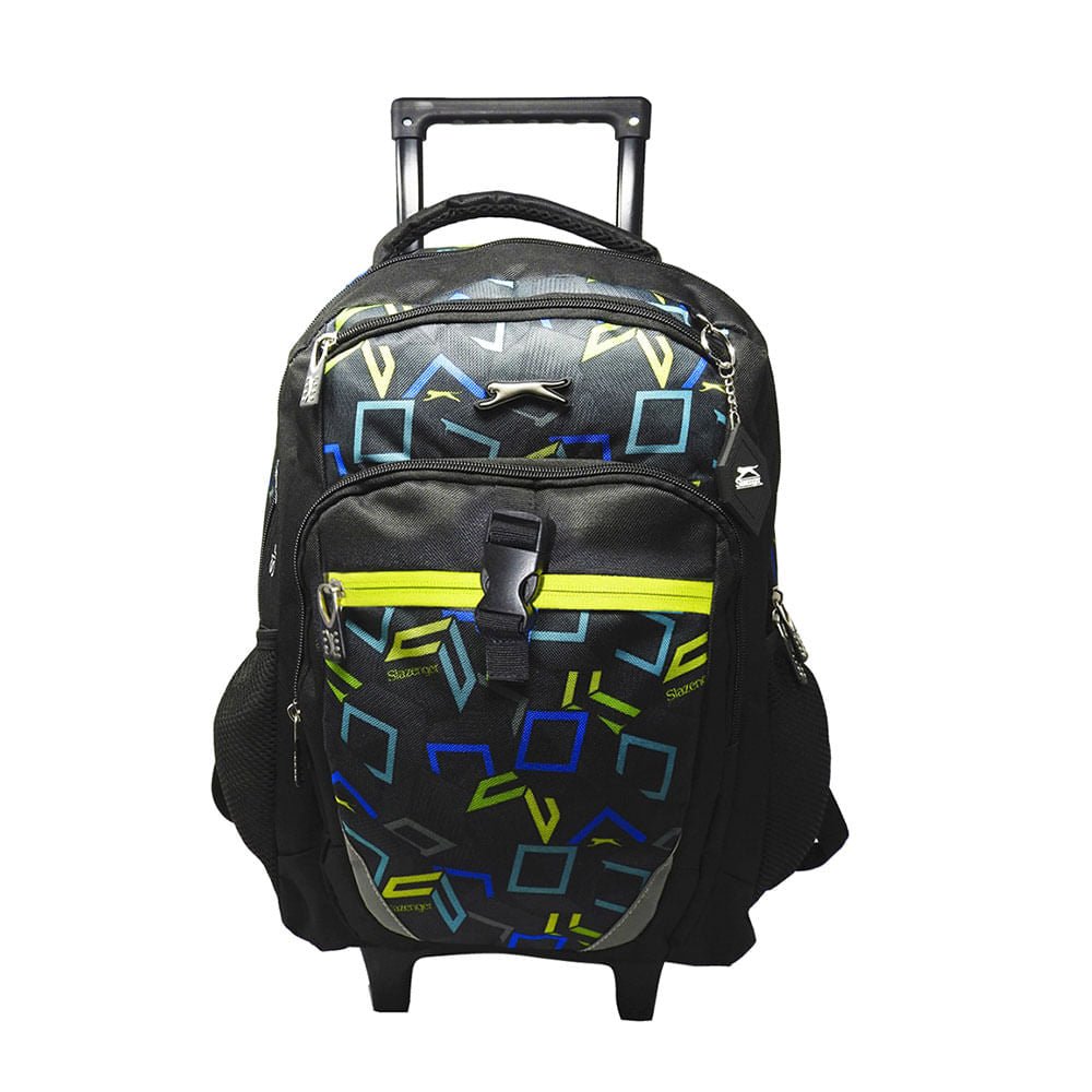 Mochila Slazenger Con Ruedas Estampado de 17"
