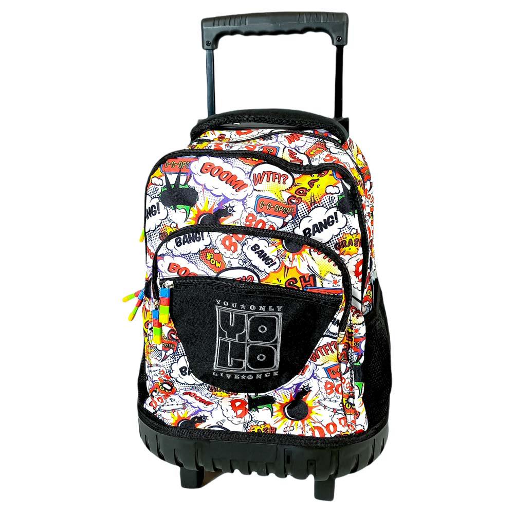 Mochila Yolo Con Ruedas 17" - Surtido