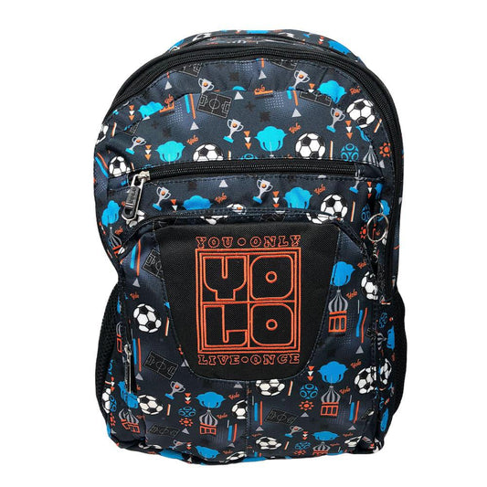 Mochila Yolo Estampada de 17" - Surtido